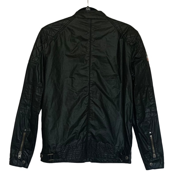 Buffalo David Bitton Mens Jacket Motorcycle Design Sz S - Picture 4 of 13